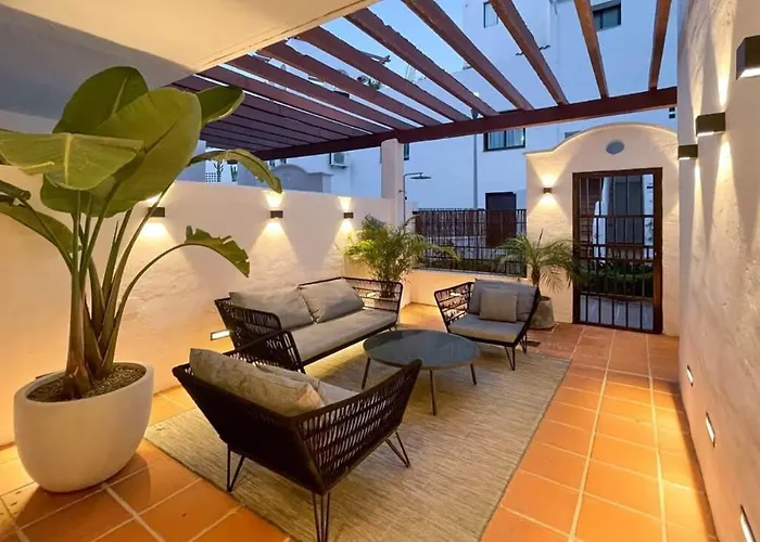Daire Maestranza Exclusive Townhouse Close To Puerto Banus With Bbq Pool